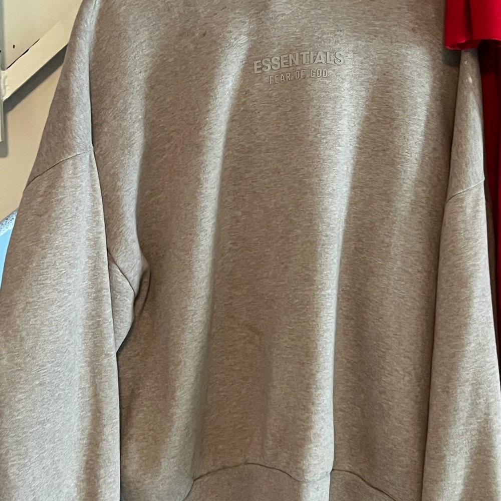 Fear of God Gray Crewneck Sweater